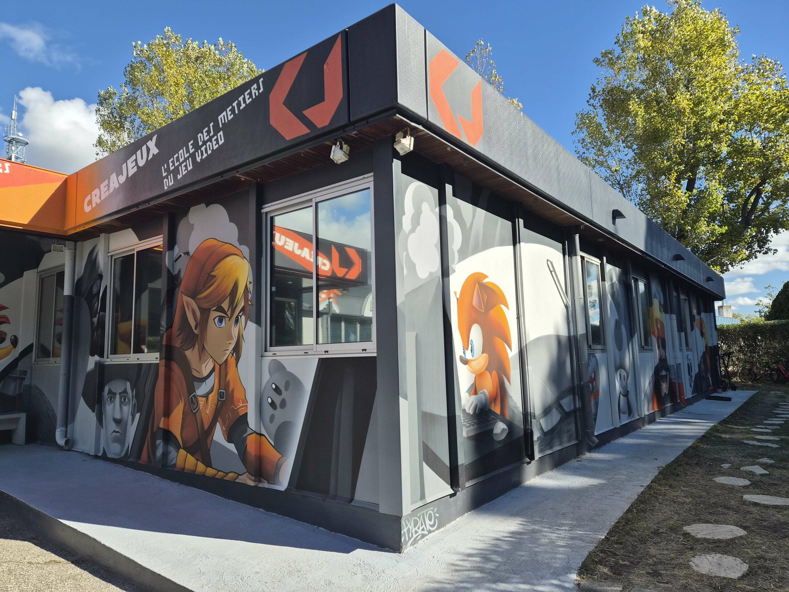 locaux creajeux, les graphs réalisés par pyrate